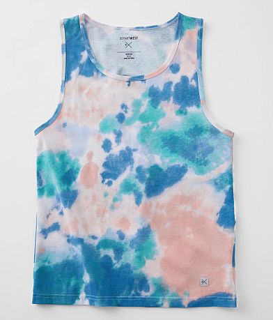 Departwest Boys - Tie Dye Tank Top front view