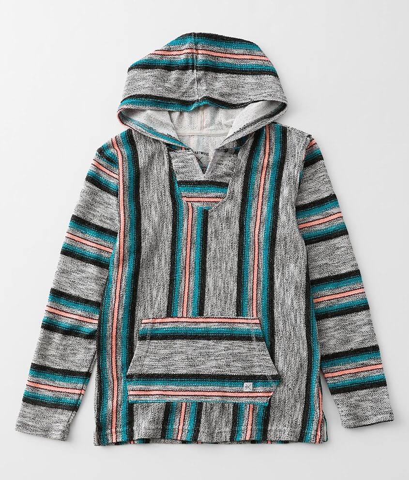 Boys Departwest Mixed Yarn Baja Hoodie Boy s Sweatshirts in