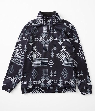 Departwest Boys - Quarter Snap Pullover front view