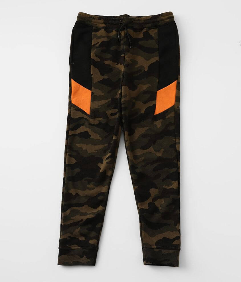 Boys - Departwest Camo Jogger front view