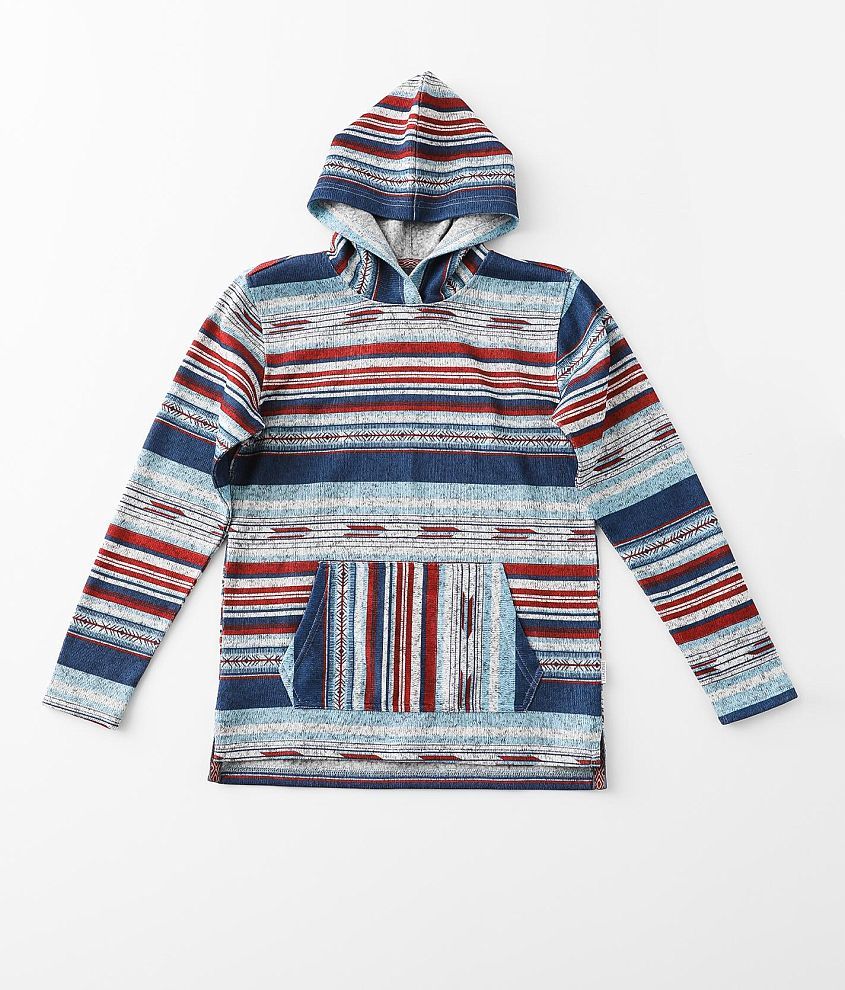 Boys striped online hoodie