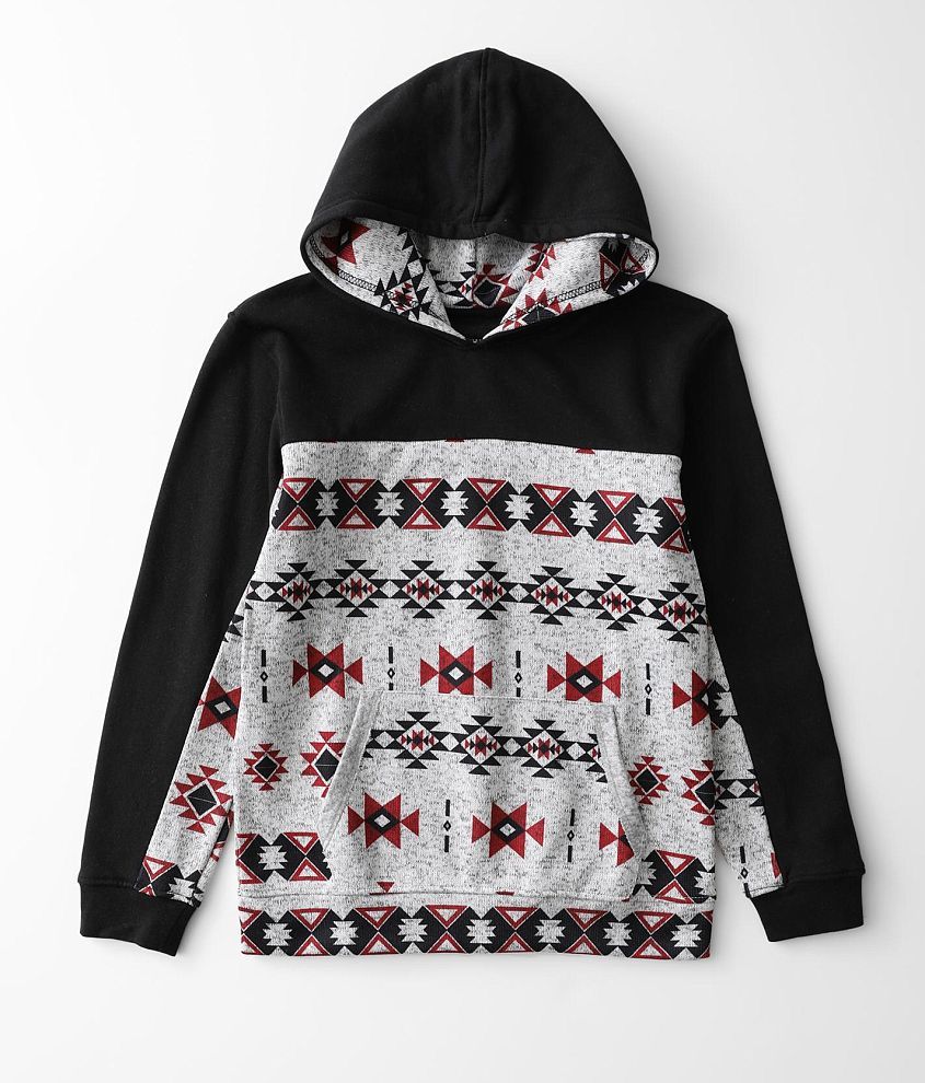 Boys Departwest Aztec Print Hooded Sweatshirt Boy s