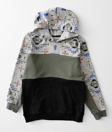 Departwest Boys - Native Aztec Hooded Sweatshirt front view