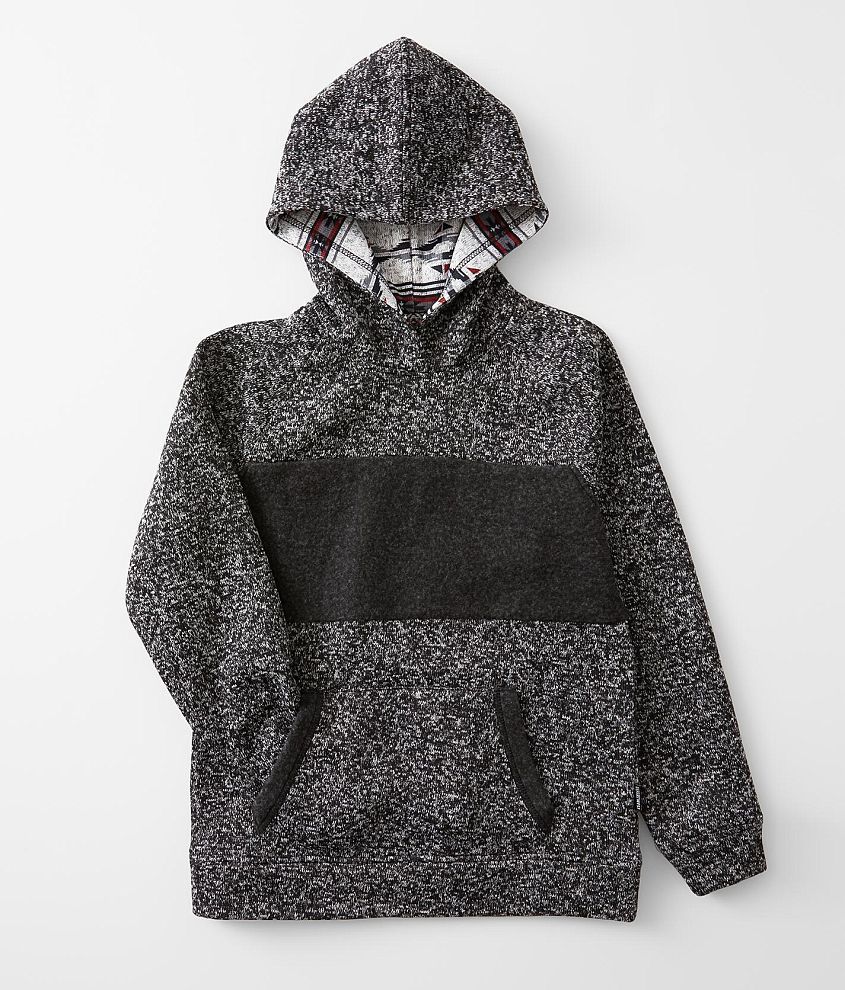 Boys - Departwest Marled Hooded Sweatshirt front view