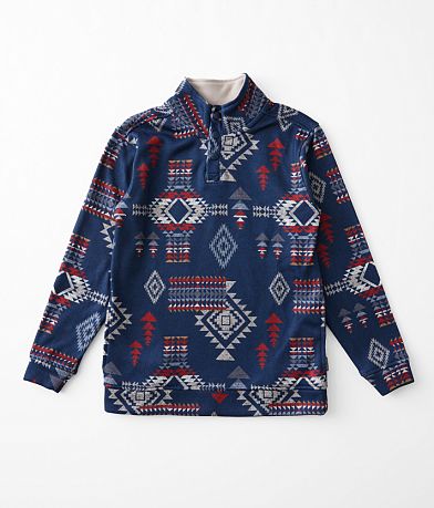 Departwest Boys - Mock Neck Pullover front view
