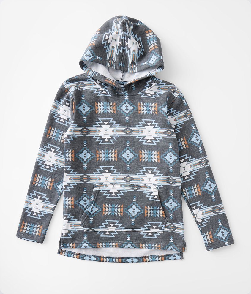 Boys - Departwest Southwestern Hooded Sweatshirt front view