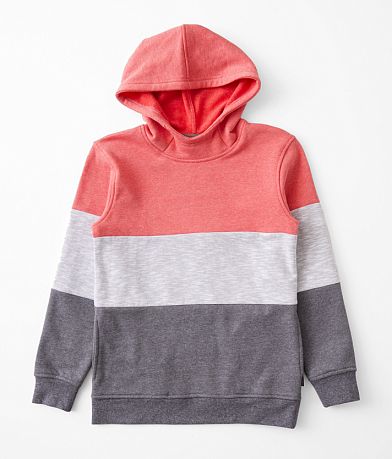 Departwest Boys - Color Block Hooded Sweatshirt front view
