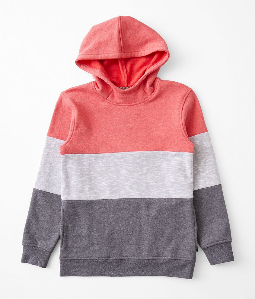 Boys - Departwest Color Block Hooded Sweatshirt front view