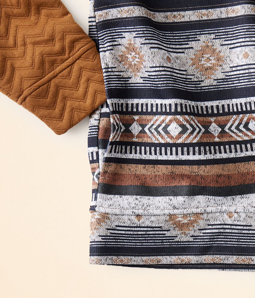 Boys - Native Striped Pullover