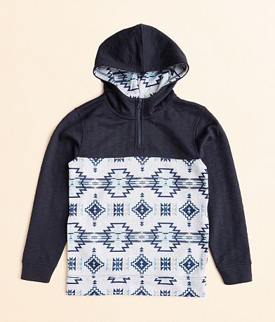 Departwest Boys - Southwestern Quarter Zip Pullover front view