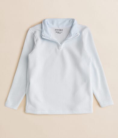Departwest Boys - Cozy Quarter Zip Pullover front view