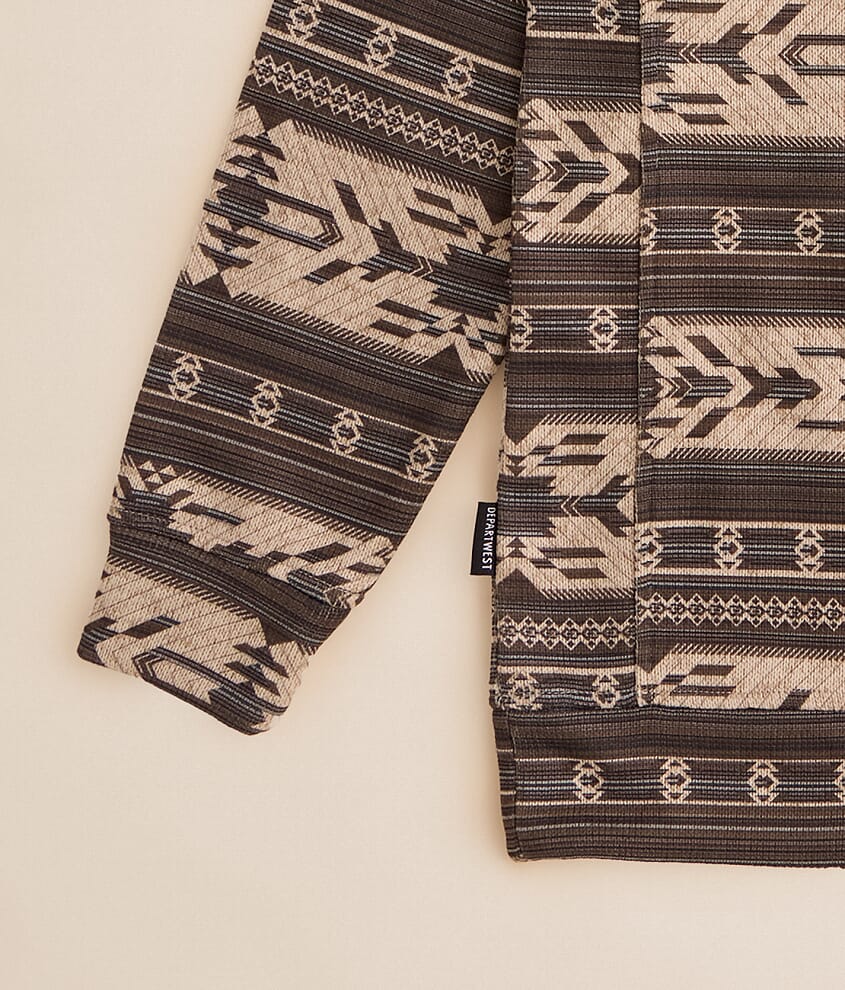 Boys - Southwestern Quarter Snap Hoodie