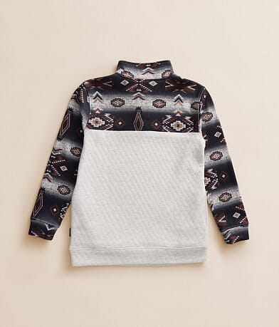 Boys - Southwestern Quarter Zip Pullover thumbnail 2