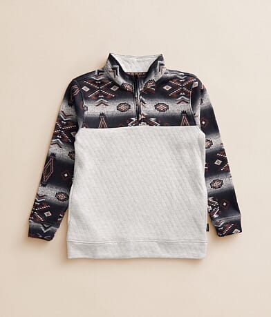 Boys - Southwestern Quarter Zip Pullover