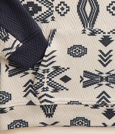 Boys - Pieced Southwestern Print Hoodie thumbnail 3