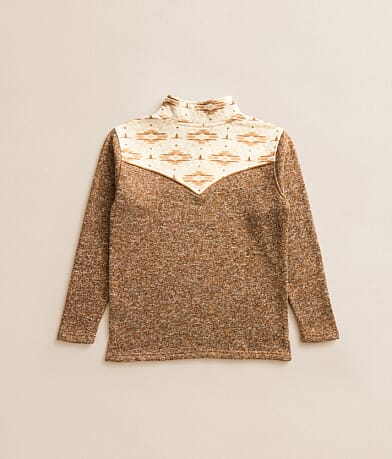 Boys - Southwestern Quarter Zip Pullover thumbnail 2
