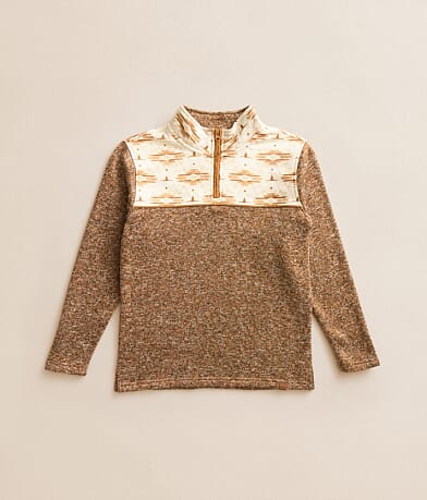 Boys - Southwestern Quarter Zip Pullover