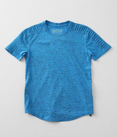 Nova Industries Boys - Splatter Side Zip T-Shirt front view