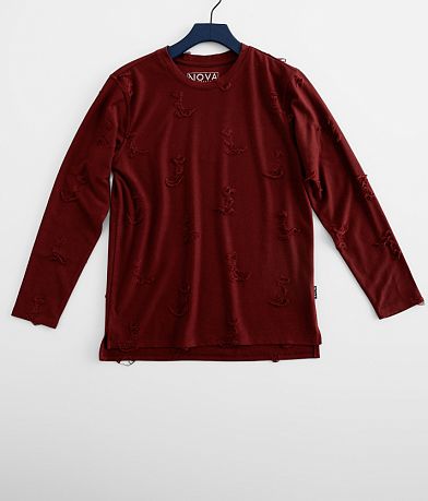 Nova Industries Boys - Destructed T-Shirt full right side view