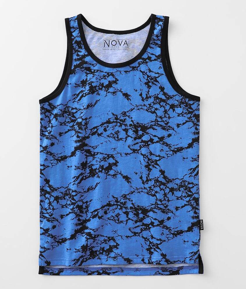 Boys - Nova Industries Marble Tank Top front view