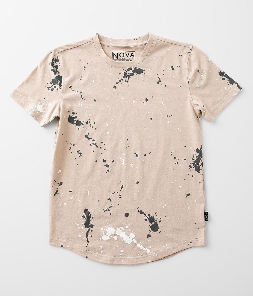 Boys - Nova Industries Splatter Paint T-Shirt front view