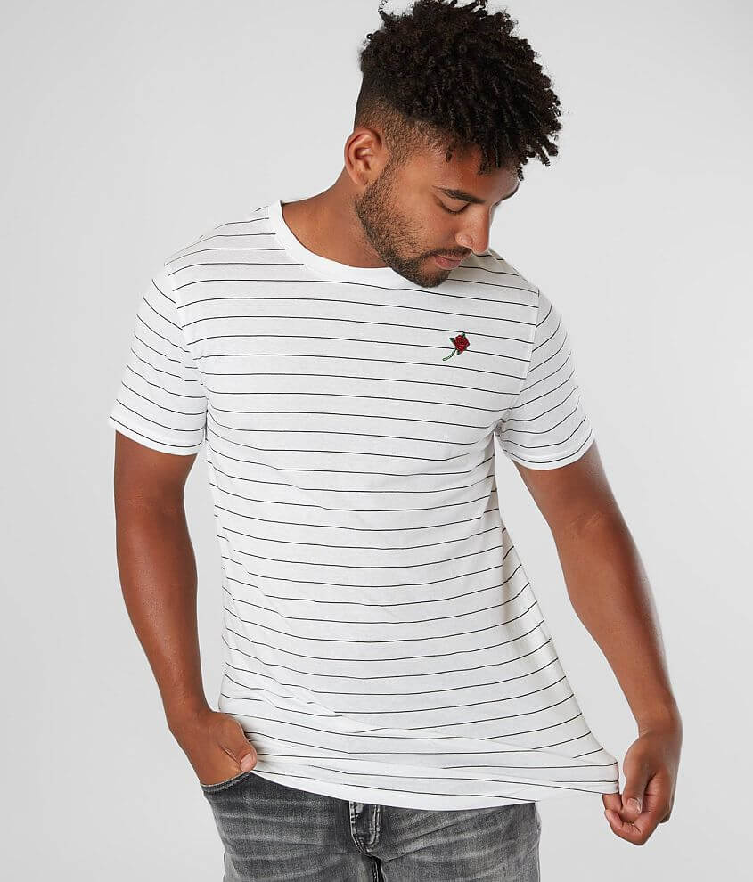 Nova Industries Striped T-Shirt front view