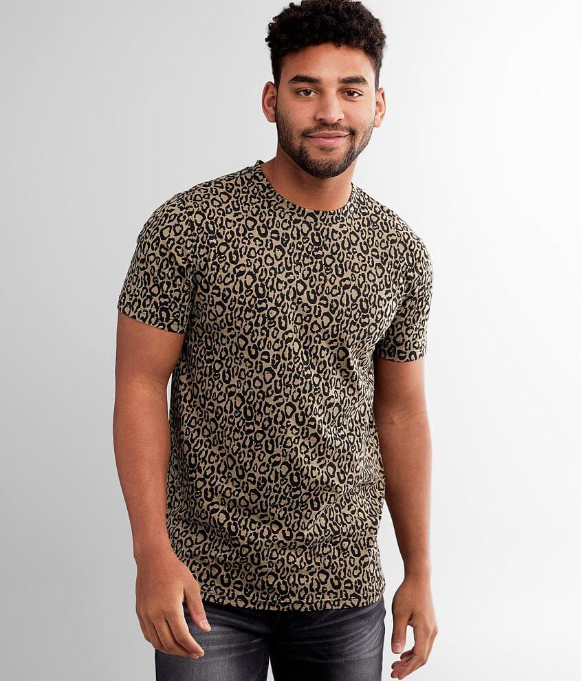 Leopard t cheap shirt mens