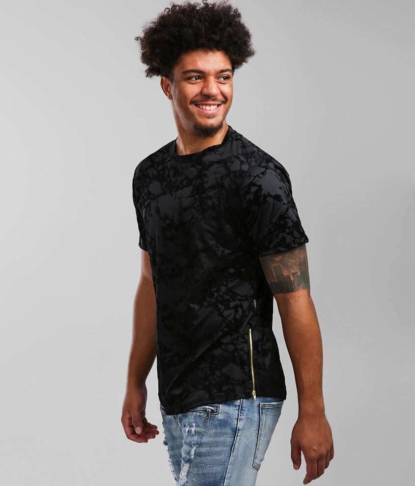 Nova Industries Flocked Marble Print T-Shirt