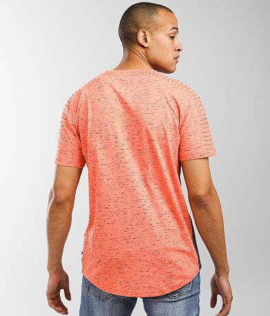 Nova Industries Splatter Long Body T-Shirt back view