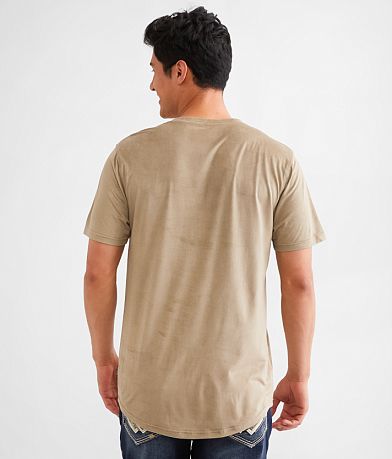 Nova Industries Faux Suede T-Shirt BACK