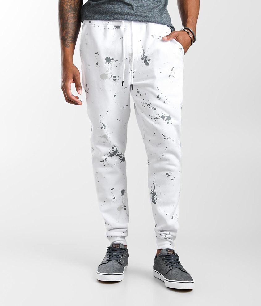 Paint splatter joggers sale