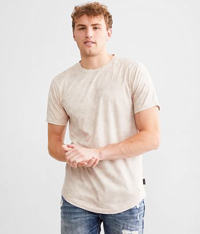 Nova Industries Faux Suede T-Shirt front view