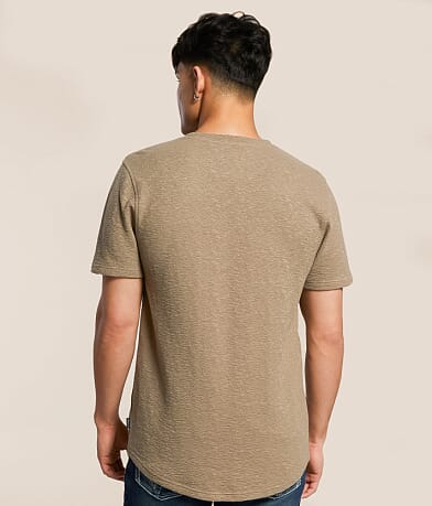 Nova Industries Textured Knit T-Shirt back view