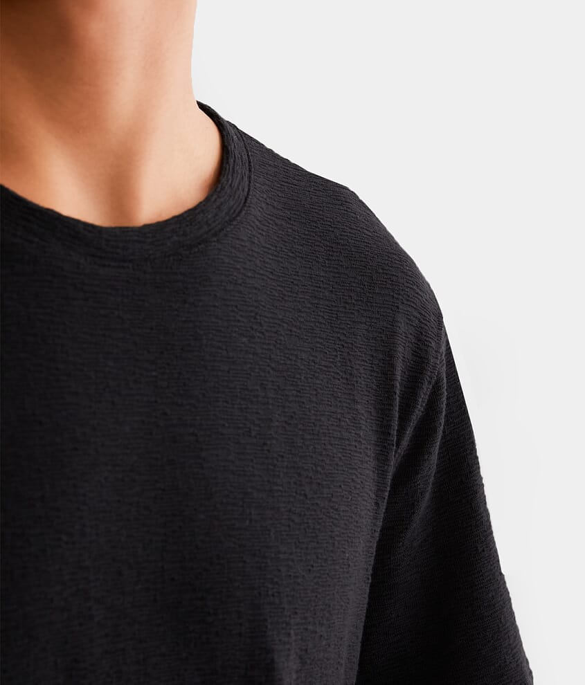 Textured Knit T-Shirt