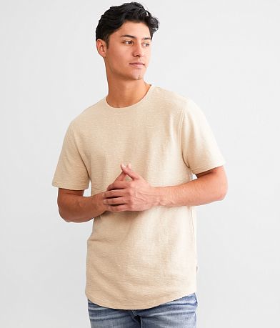 Nova Industries Textured Knit T-Shirt front view