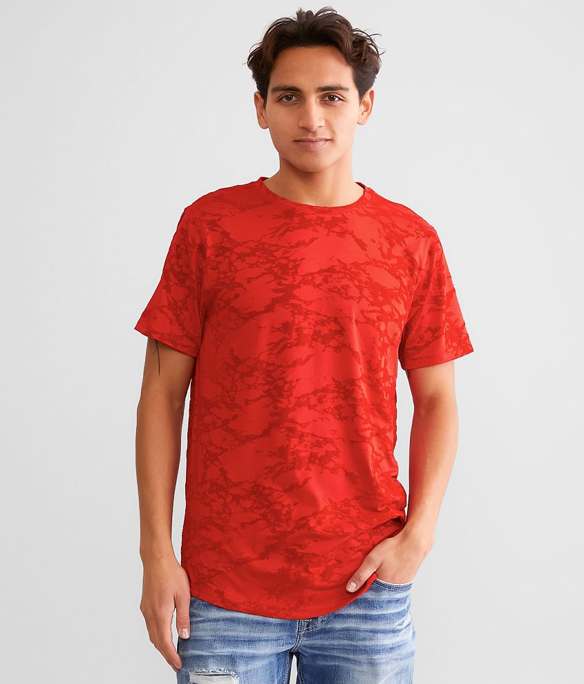 Nova Industries Marble Flocked T-Shirt front view