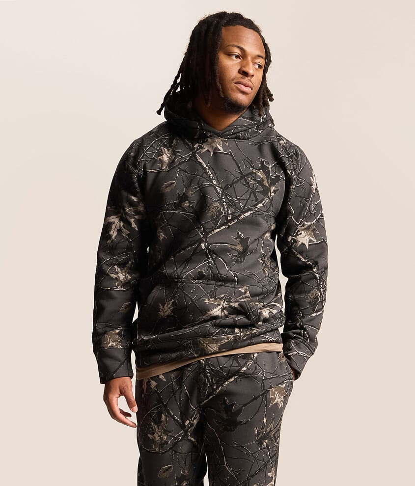 Camo Hooded Sweatshirt