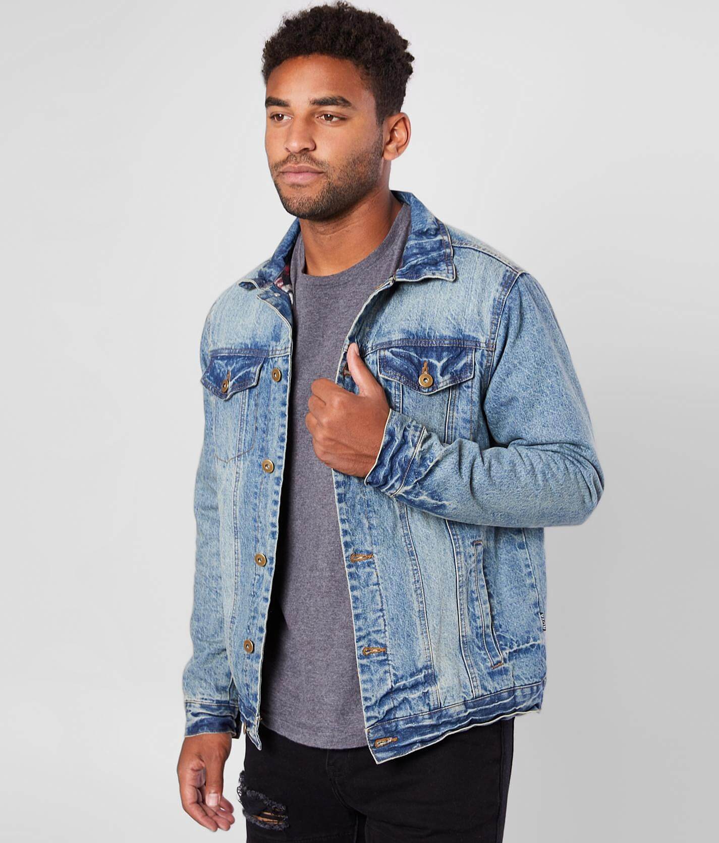 washed denim jacket