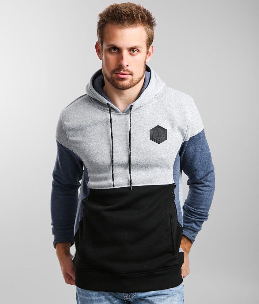 Veece Color Block Hooded Sweatshirt