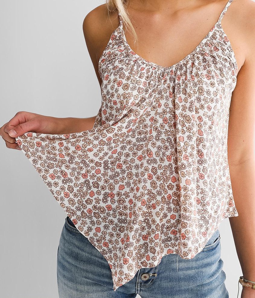Floral Print Tank Top