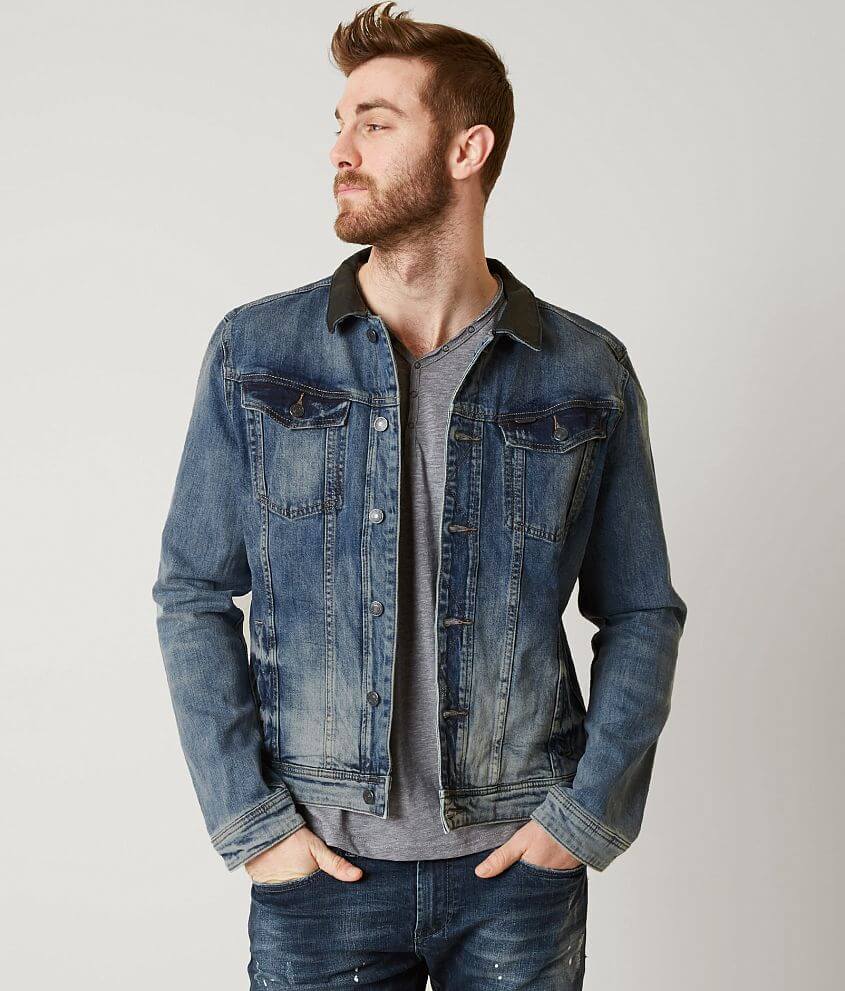 Buffalo Joe Denim Stretch Jacket - Men's Coats/Jackets in Vintage Worn ...