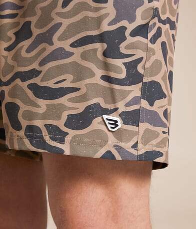 BURLEBO Guage Camo Athletic Stretch Short misc detail 2 view