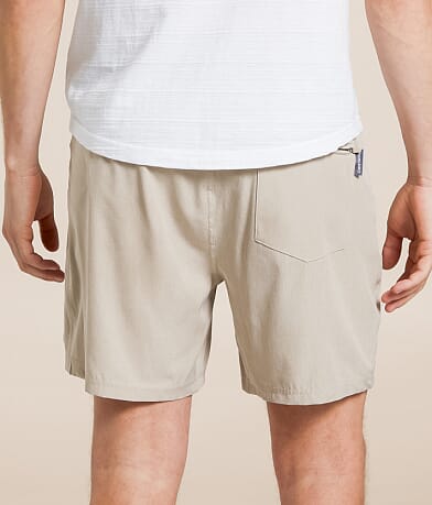 BURLEBO Athletic Performance Stretch Short back view