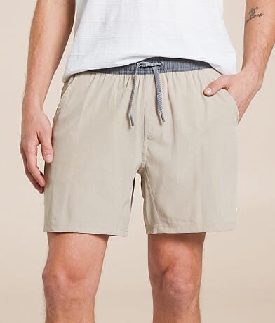 BURLEBO Athletic Performance Stretch Short front view