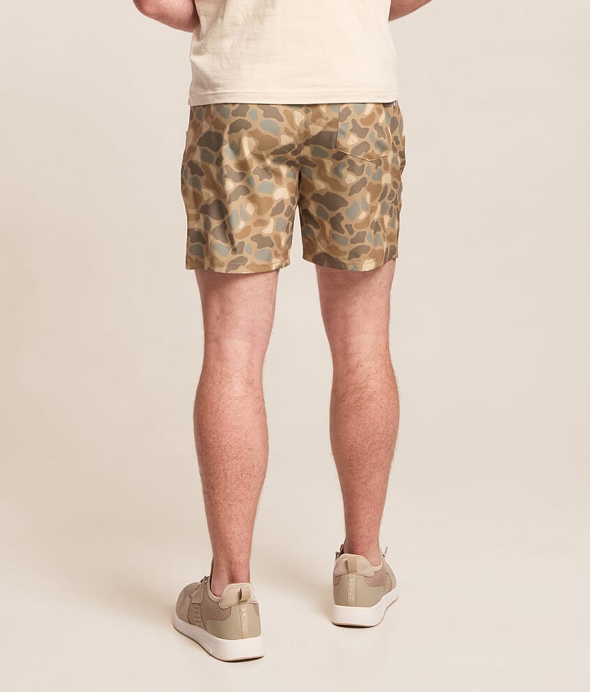 Athletic Camo Stretch Short