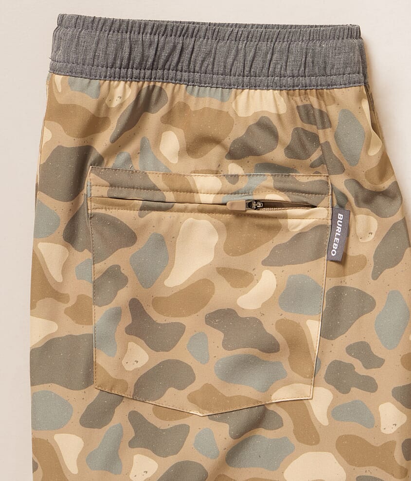 Athletic Camo Stretch Short