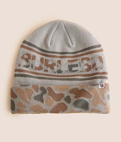 BURLEBO Camo Beanie front view