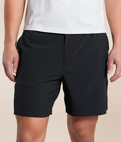 BURLEBO Retro Duck Stretch Walkshort front view