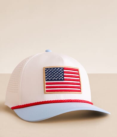 BURLEBO Old Glory Hat front view