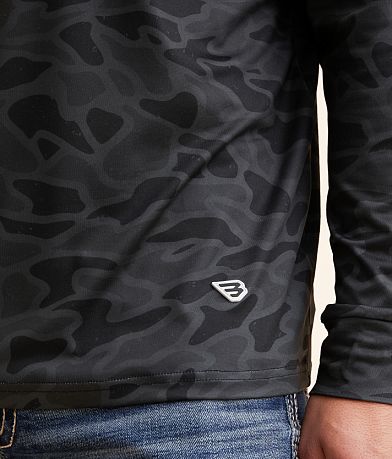 BURLEBO Camo Performance Hoodie misc detail 1 view